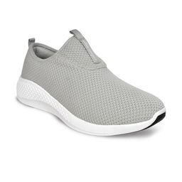 Allen Cooper Men Grey Mesh Walking Shoes-23