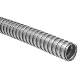 RS PRO Flexible Conduit 20 mm Nominal Diameter Galvanised Steel Self Color 10 m Roll, 2149587-45
