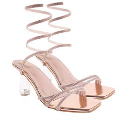 Shoetopia Rose Synthetic Block Heels image 4