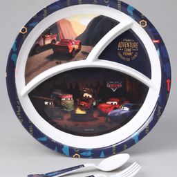 Disney Pixar Cars 3 Sectioned Plate - Multicolour-picture-26