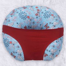 Kradyl Kroft 5 in 1 Baby Feeding Pillow Or Nursing Pillow  - Blue Butterfly-picture-17