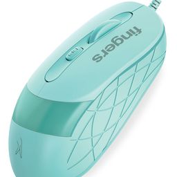 FINGERS SuperHit Wired Mouse with Advanced Optical Technology Sea Blue-15