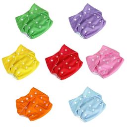 Sparkle Joy Free Size Reusable Cloth Diaper Without Insert Pack Of 7 - Multicolor-8
