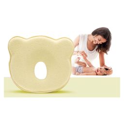MOM CARE Memmory Foam Pillow for New Born Baby for 0 to 12 months babies - Yellow-image-25