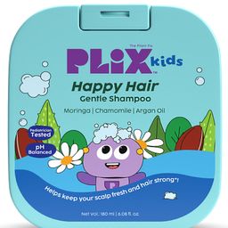 PLIX Happy Hair Gentle Shampoo for gentle cleansing | Nourished & soft hair | daily use | for 2 years & above kids-180 ml-28