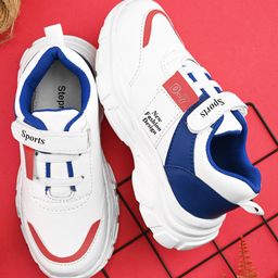 Steprite New Fashion Text Designed Lace Up Shoes - Blue-image-88
