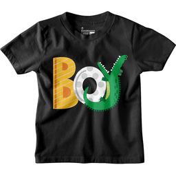 BonOrganik Boys Graphic Printed Round Neck Cotton T-shirt-picture-27