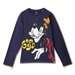 Wear Your Mind Boys Mickey Mouse Printed Applique T-shirt-image-20