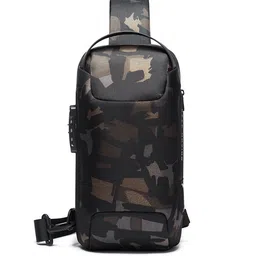 Red Lemon Camouflage USB Charging Port Backpack-34