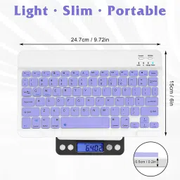 X88 Pro Wireless Keyboard , Bluetooth 5.0 keyboard for Mac, Windows, Android Wireless KeyBoard image 2
