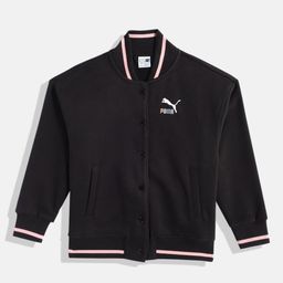 Puma Girls Classics Sweater Weather Youth Sporty Jacket-image-28