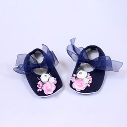 Daizy Girls Woven Design Slip-On Round Toe Sneakers-image-94