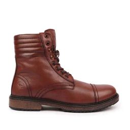 Fausto Men's Tan Derby Boots-image-23
