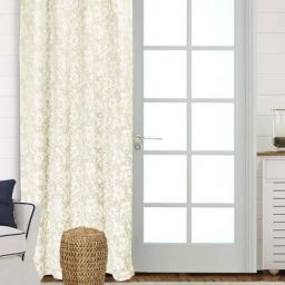 Saral Home Ivory Cotton Window Curtain - Set of 2-13