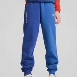 Puma Unisex Blue Cotton Solid Pants-image-25