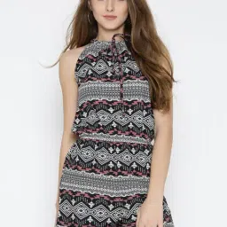 Sera Multicolor Printed Playsuit-image-32