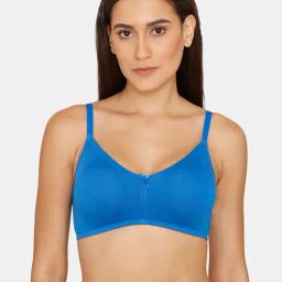 Zivame Blue Non-Wired T-Shirt Bra-image-19