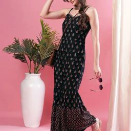 Globus Black Printed Jumpsuit-image-96