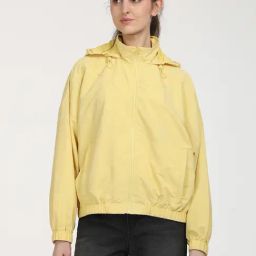 Levi's Yellow Relaxed Fit Hooded Jacket-image-55