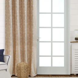 Saral Home Beige Cotton Long Door Curtain-image-14