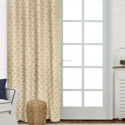 Saral Home Beige Cotton Door Curtain-16