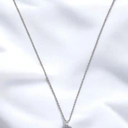crash.club By CKC Sterling Silver Heart Pendant Necklace with Blue Stone-image-53
