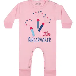 Arvesa My First Diwali Printed Bodysuit-picture-3