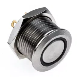 RS PRO Illuminated Push Button Switch Momentary 16 mm SPST Blue LED 36 V DC, 1759721-picture-48