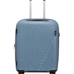 Eume Ice Blue Wanderer Textured Small Carry-On Luggage-48
