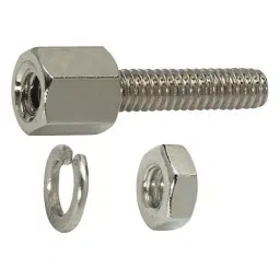 L-COM HEX JACK SCREW, 4-40 UNC-2A, 11.43MM, SDG450XS (Pack of 50)-31