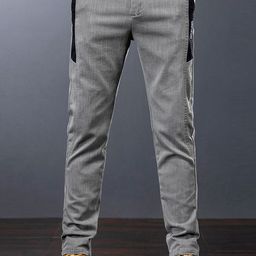 StyleCast Men Slim Fit Chinos Trousers-image-56