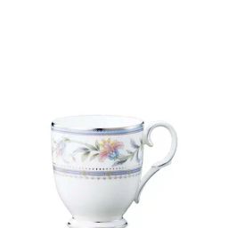 Noritake Jardin Fleuri Green Porcelain Tea & Coffee Mug with White Box-image-19