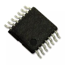 Stmicroelectronics Op-Amp, Quad, 200Khz, 0.12V/Us, Tssop-14, Tsx634Ipt-85