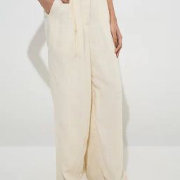 Nuon by Westside Off-White Mid-Rise Trousers-3