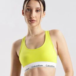 Calvin Klein Yellow Full Coverage Lightly Padded Non-Wired Bra-2