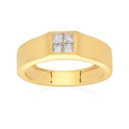 Malabar Gold and Diamonds 18k Rose Diamond Ring for Women-image-27