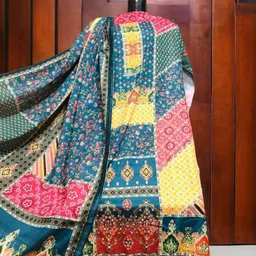 Glitzy Galz Embroidered Unstitched Dress Material-image-9