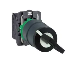 Schneider 22 mm 2 Positions Stay Put 1 NO Harmony XB4 Key Selector Switch-43