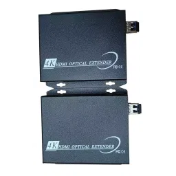Hanutech 4K LC Type Hdmi Extender 10G Optical Transceivers Singlemode Duplex 20 Km (Pack of 2)-2
