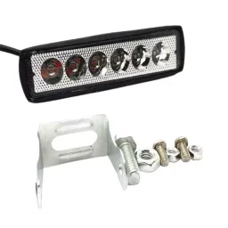 A4S 6 LED Emergency Warning Light with On/Off Switch for Splendor/ Platina/ Hf Delux/ Bullet-Red and Blue (Each of 1) image 2
