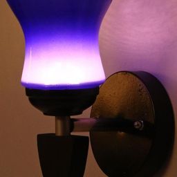 SOMIL Blue Glass Cylinder Wall Lamps-image-90
