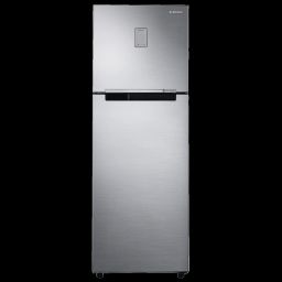 samsung 256 l digital inverter technology double door refrigerator rt30c3433s9 titanium silver-picture-1