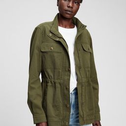 GAP V-Core Utility Pure Cotton Tailored Jacket-image-88