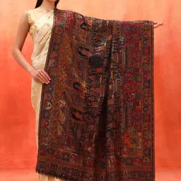 Pashmoda Floral Woven Design Shawl-picture-23