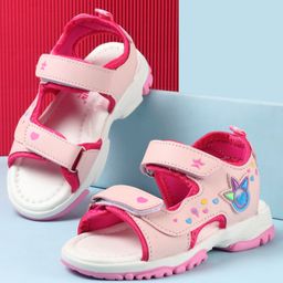 Cute Walk by Babyhug Sandals Unisex Pink 30-image-4