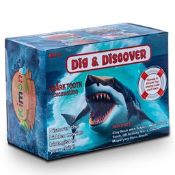 Kimon Toys - Dig & Discover - Shark Tooth Excavation - Box Pack-10