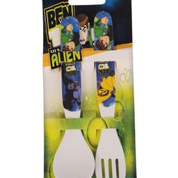 HOOM Melamine Spoon & Fork Set -BEN10 Ultimate Alien-11