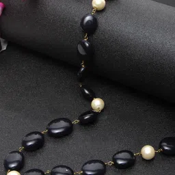 DUGRISTYLE Gold-Plated Pearls Studded Necklace-picture-57