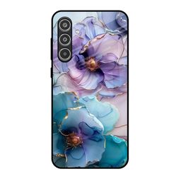 QRIOH Floral Printed Samsung Galaxy A56 5G Silicone Back Case-picture-36