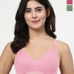 LILY Pack Of 3 Full Coverage T-shirt Bra-image-99